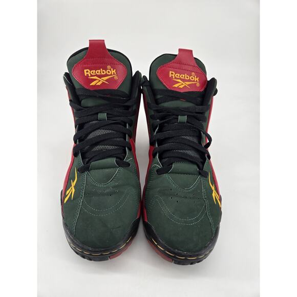 Reebok Kamikaze 2 Mid Seattle Alternate Basketball Shoes Sneakers Mens Sz 10 - Picture 4 of 11